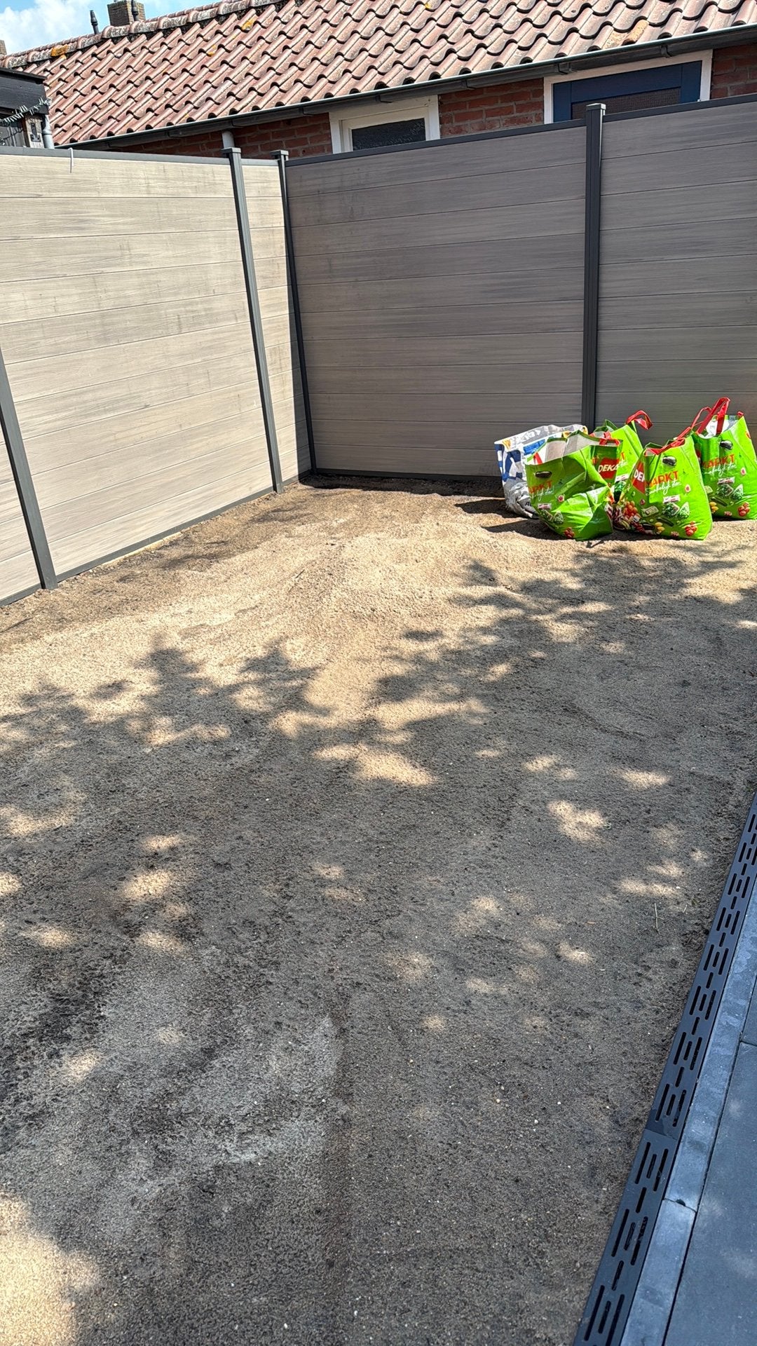 Gratis zand, Ophalen
