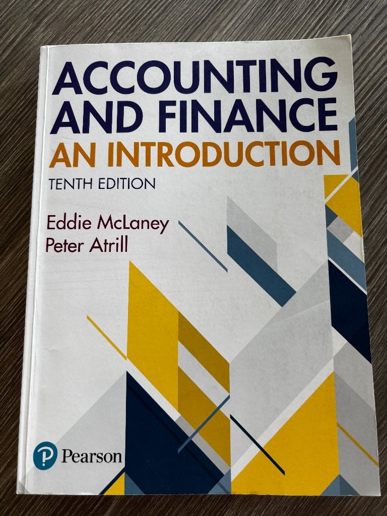 Accounting and Finance - An Introduction, Ophalen of Verzenden, Gelezen, Management