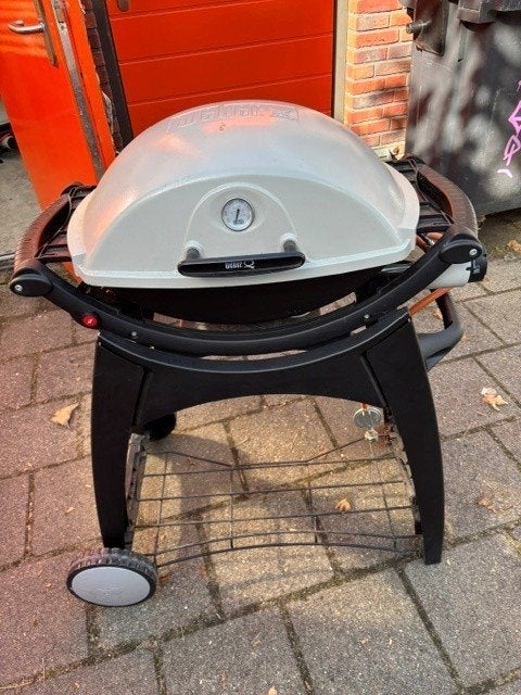 Weber Q200 gas barbecue BBQ, Ophalen, Gebruikt, Weber