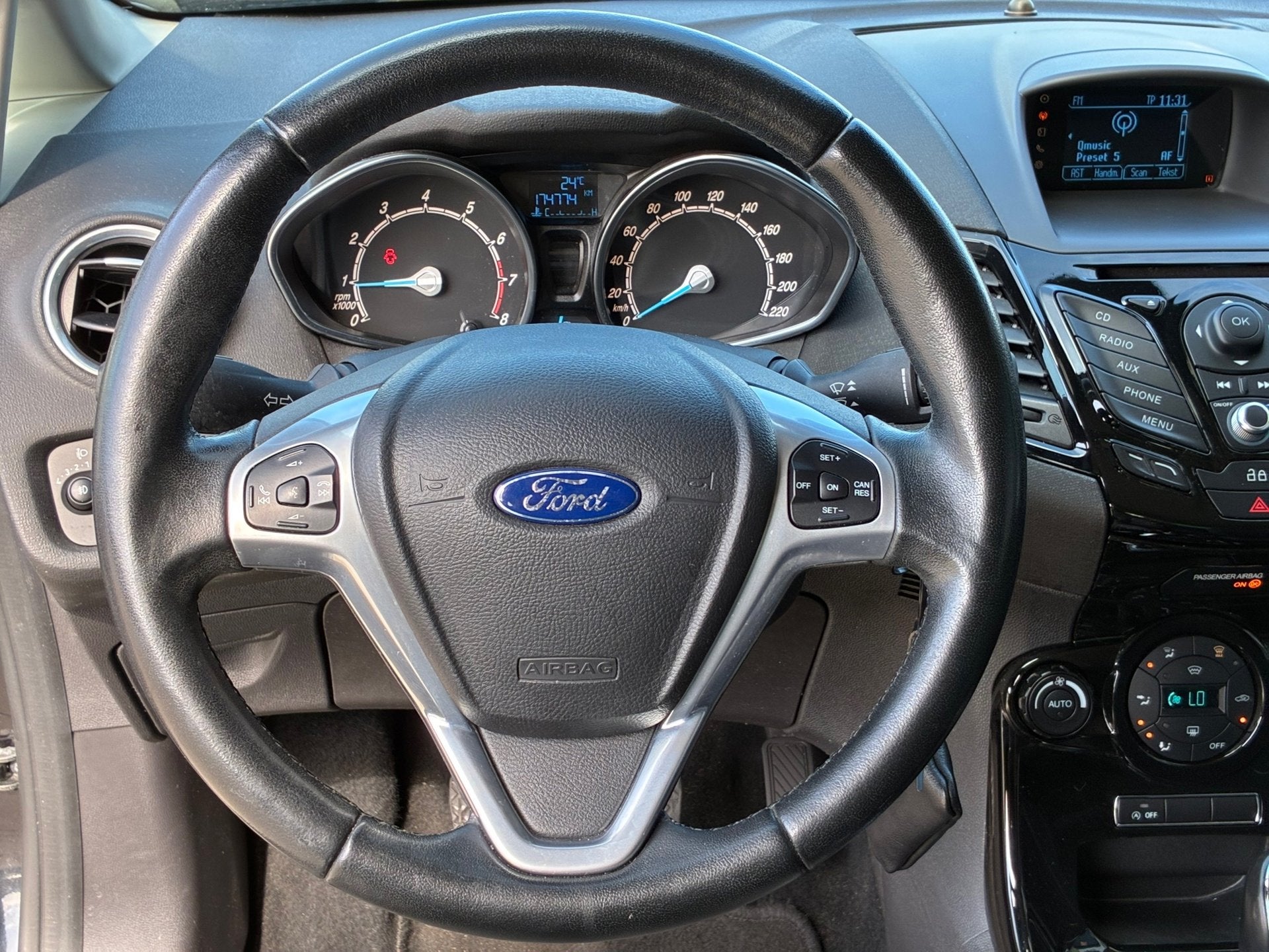 Ford Fiesta 1.0 EcoBoost Sport|CruiseControl|Climatronic|PDC, Voorwielaandrijving, Euro 5, 125 pk, Origineel Nederlands