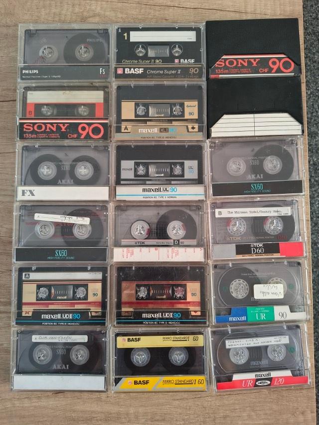 * 18 opgenomen cassettebandjes country brabants duits etc*, Cd's en Dvd's, Cassettebandjes, Gebruikt, 2 t/m 25 bandjes, Ophalen of Verzenden