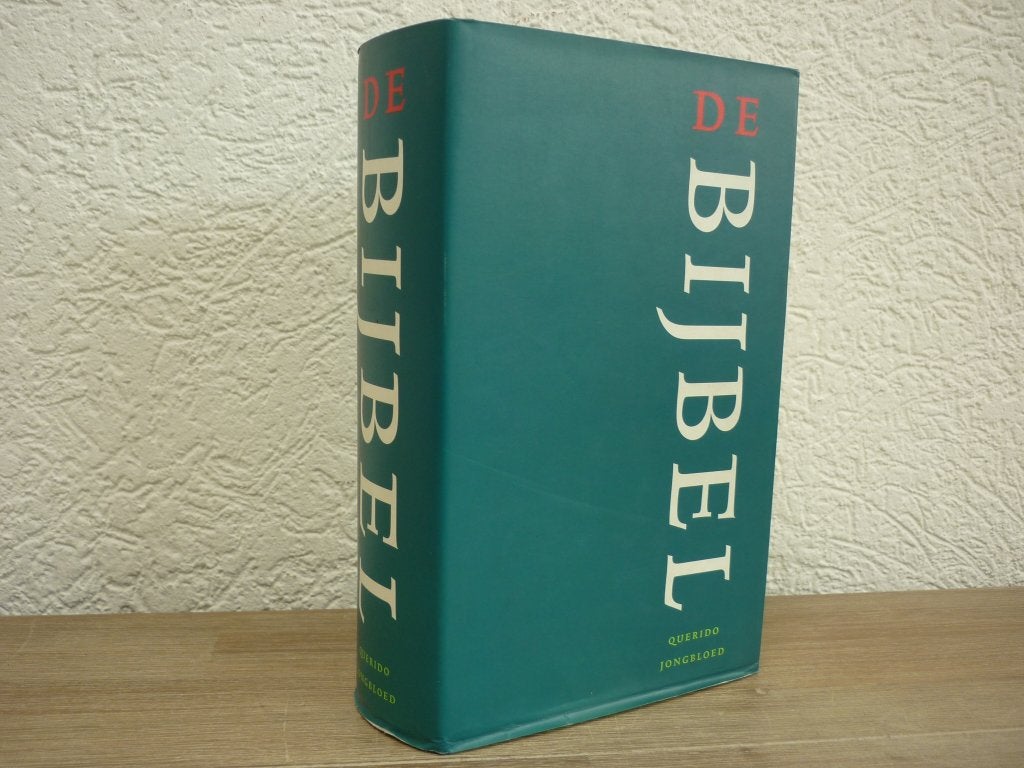 Bijbel - Jongbloed  - Bijbel in nieuwstaat {met stofomslag), Ophalen of Verzenden, Zo goed als nieuw, Christendom | Protestants