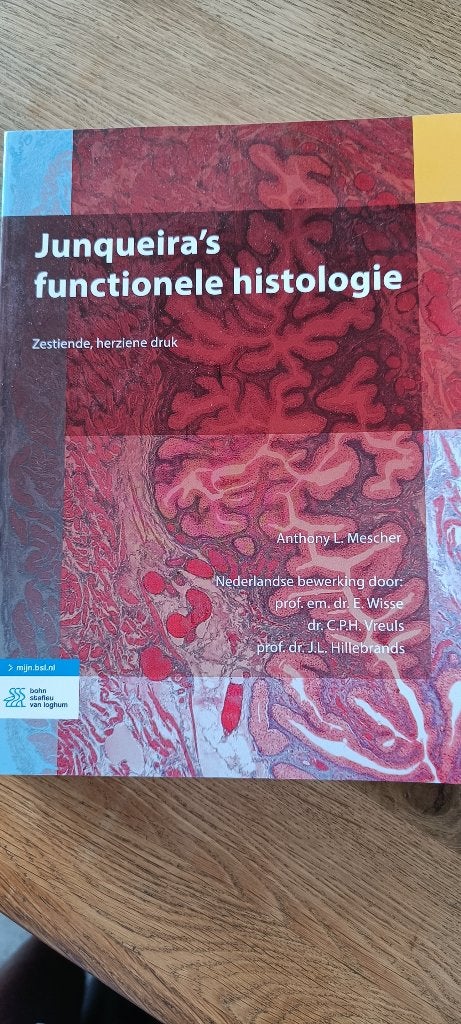 Junqueira's functionele histologie, Boeken, Ophalen of Verzenden, Beta, Zo goed als nieuw, HBO