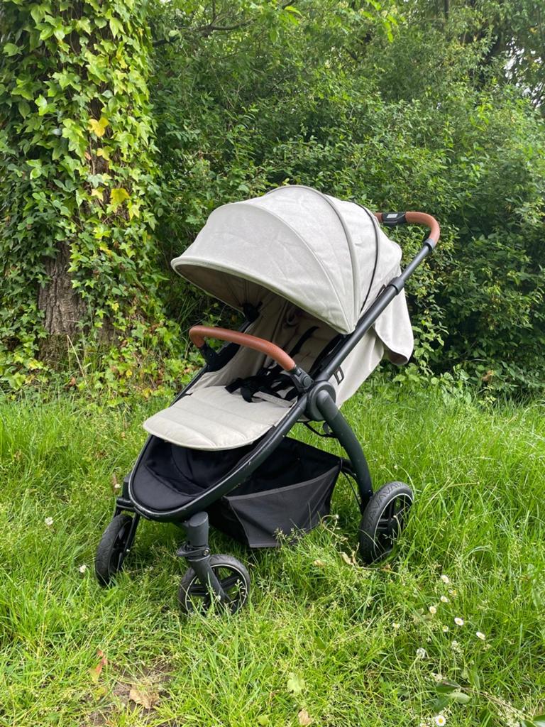 Kinderwagen Hauck pull and fold, met 1 hand opvouwen, Kinderen en Baby's, Buggy's, Ophalen, Gebruikt, Overige merken, Verstelbare rugleuning