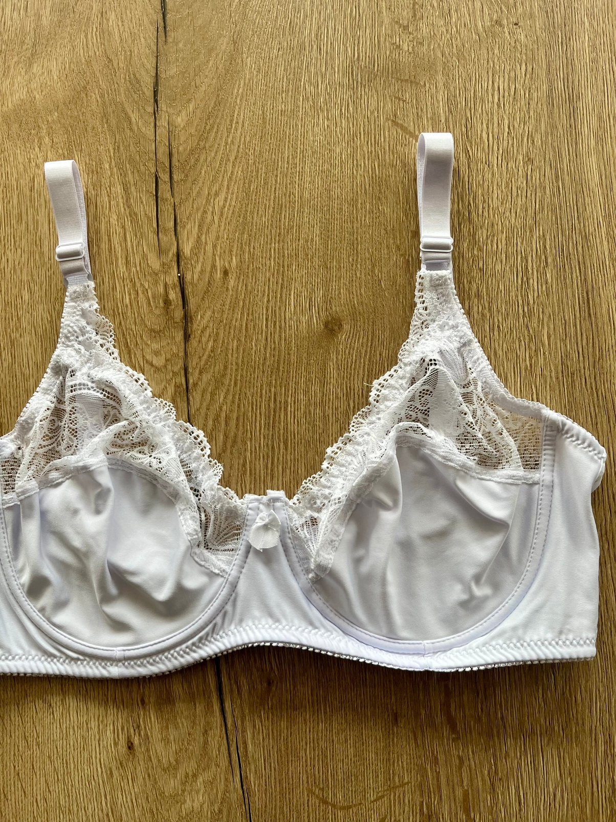 Triumph 95E full cup wit met  kant, Verzenden, Wit, BH