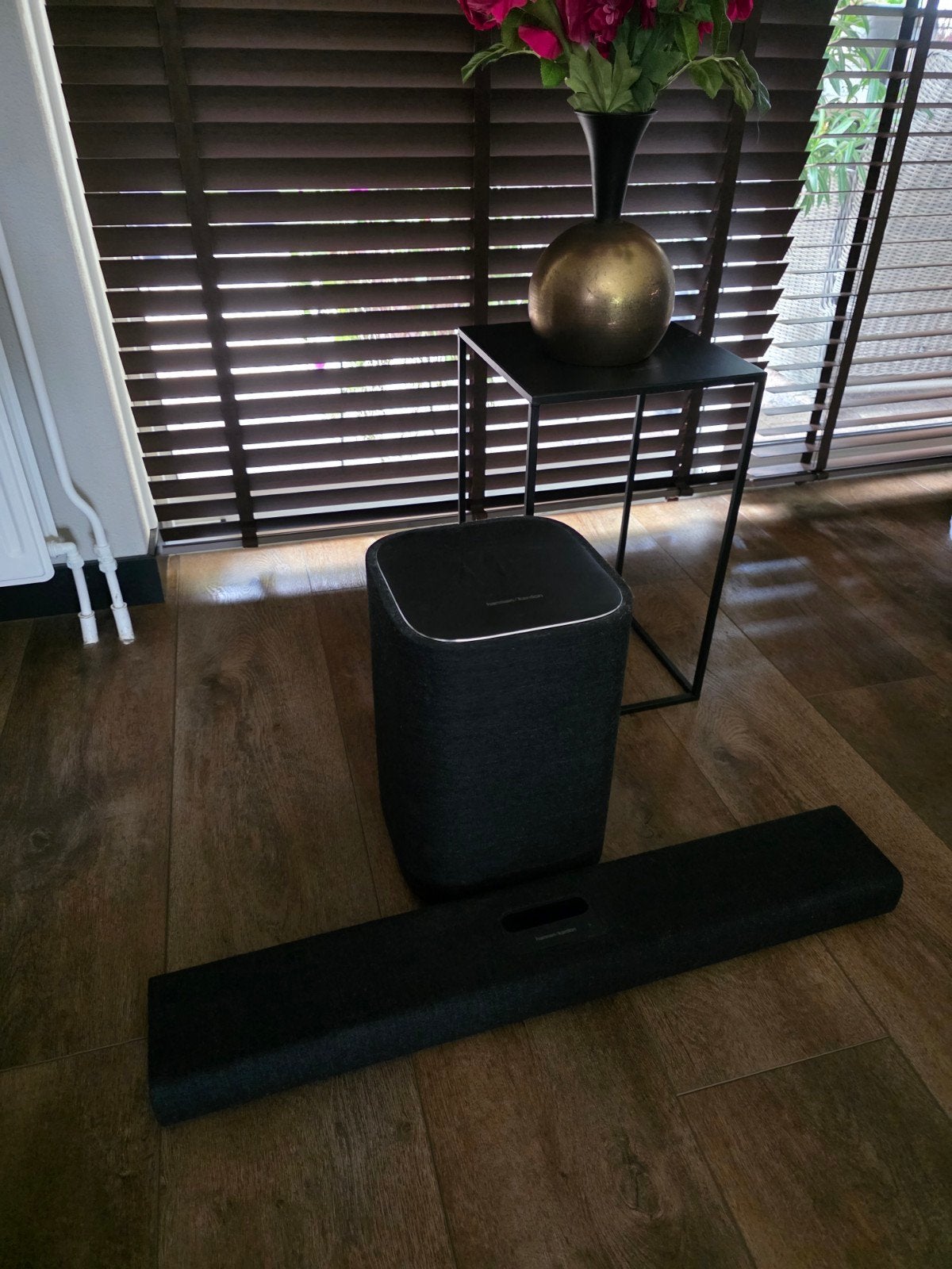 Harman kardon soundbar + subwoofer, Ophalen, Bluetooth, Zo goed als nieuw