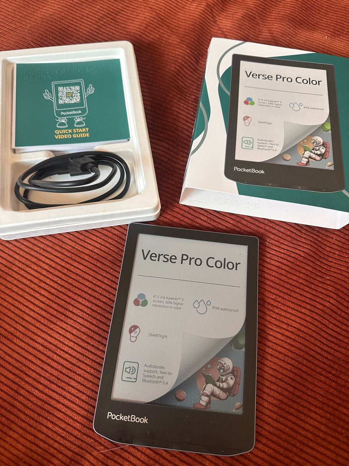 PocketBook Verse Pro Color e-reader - Nieuw in doos, Computers en Software, E-readers, Ophalen of Verzenden, Nieuw, 6 inch of minder