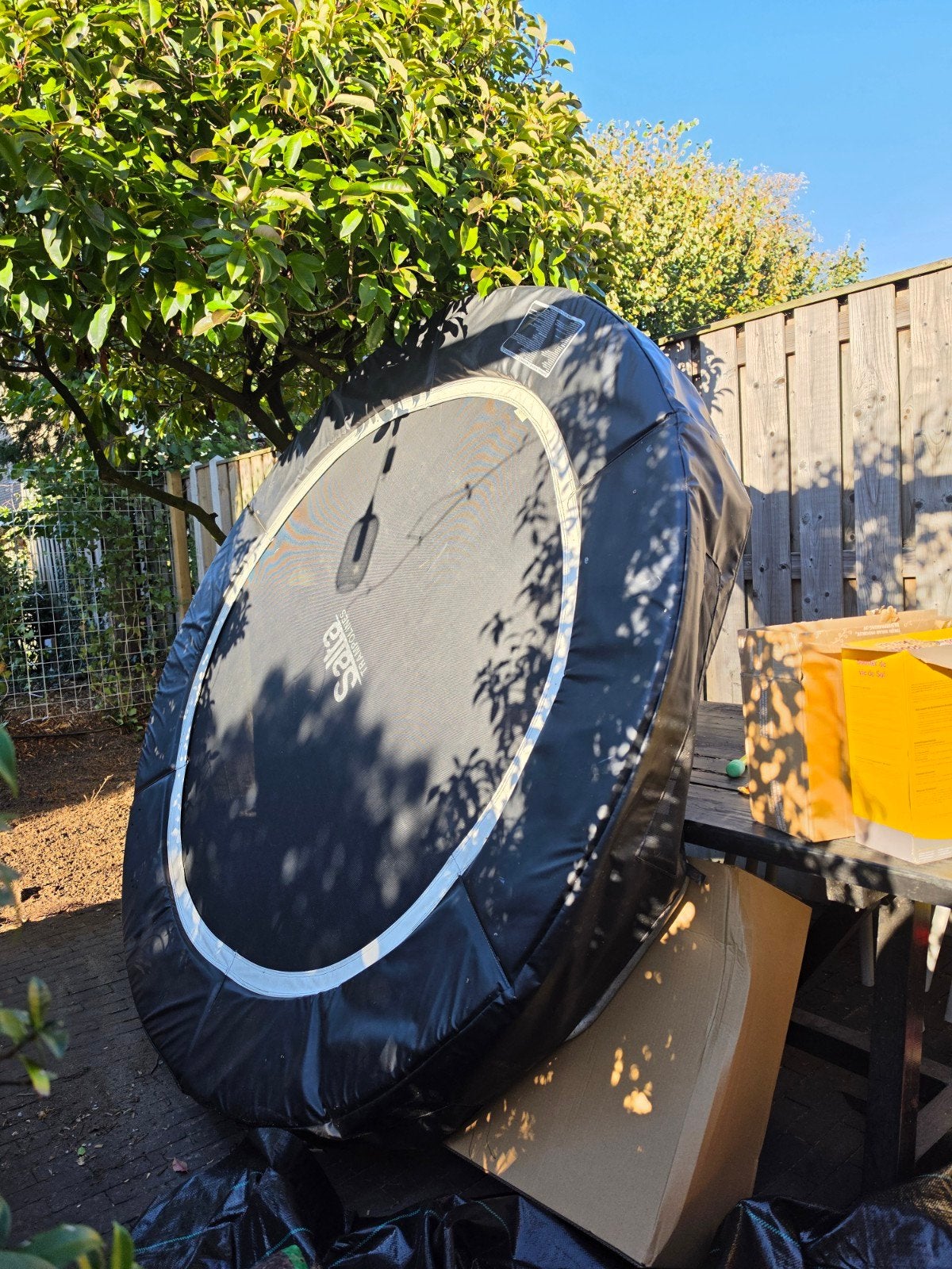 Salta trampoline 2.10m met afdekhoes, Ophalen