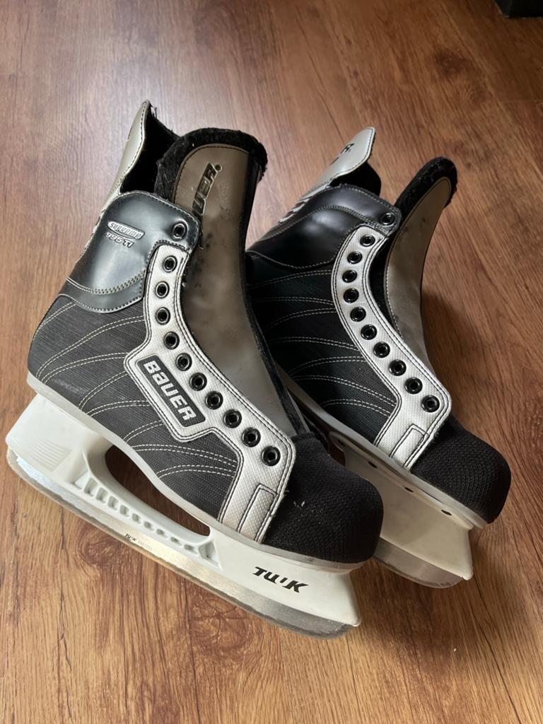 Bauer ijshockeyschaatsen - Maat 43, Sport en Fitness, Schaatsen, Ophalen of Verzenden, Gebruikt, IJshockeyschaatsen, Bauer