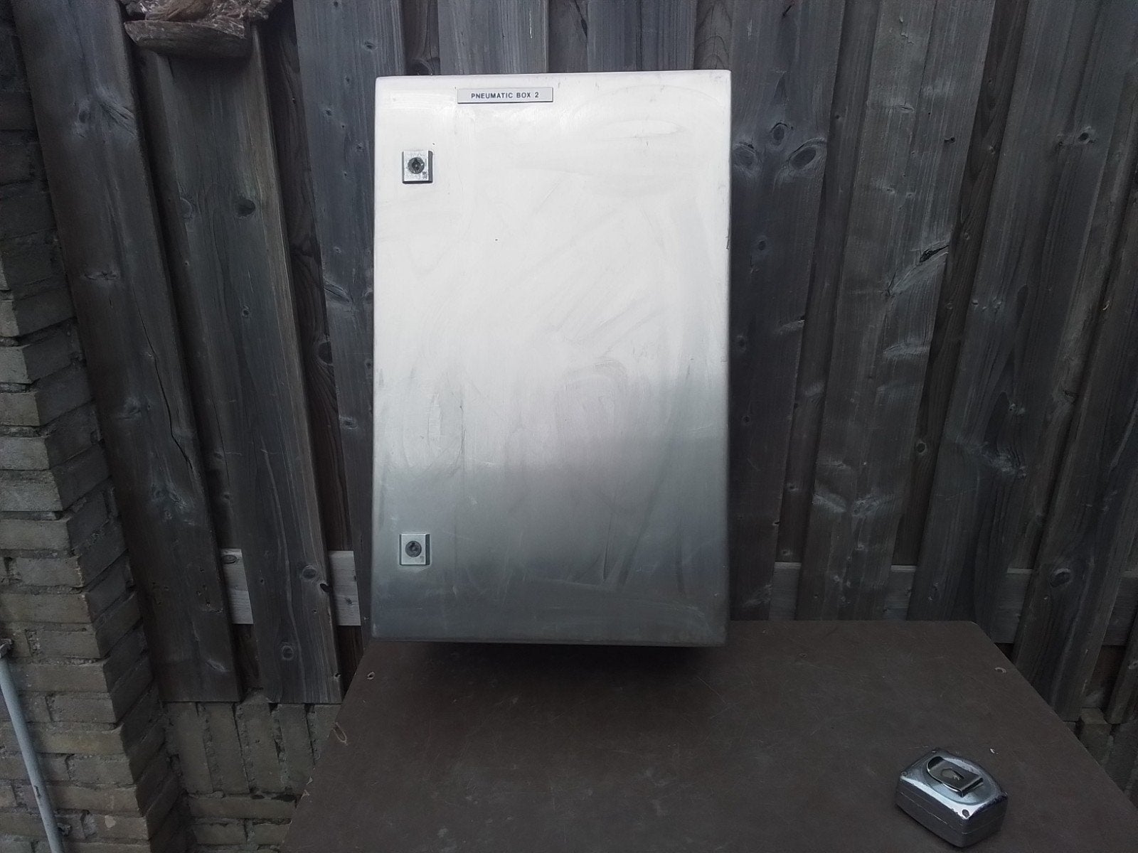 rvs kist kast  elektrisch kast, Ophalen of Verzenden, Overige typen