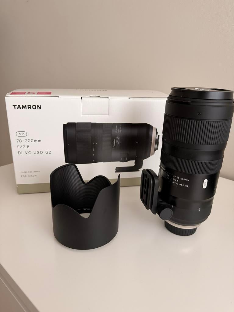 Tamron SP 70-200mm F/2.8 Di VC USD G2 voor Nikon, Ophalen, Zo goed als nieuw