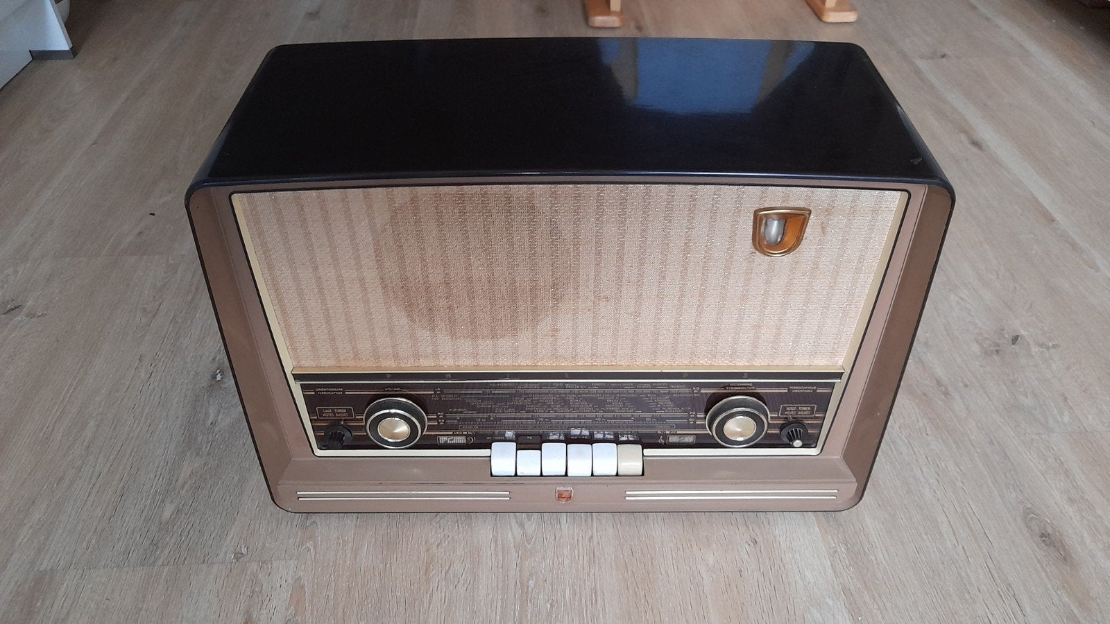 Philips radio vintage art deco artdeco antiek, Antiek en Kunst, Ophalen of Verzenden