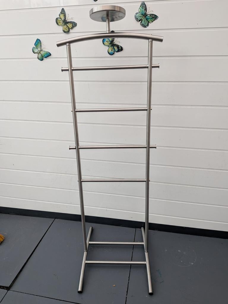 Coat hat hanger with  accessories, Ophalen, Zo goed als nieuw, Metaal, Wandkapstok