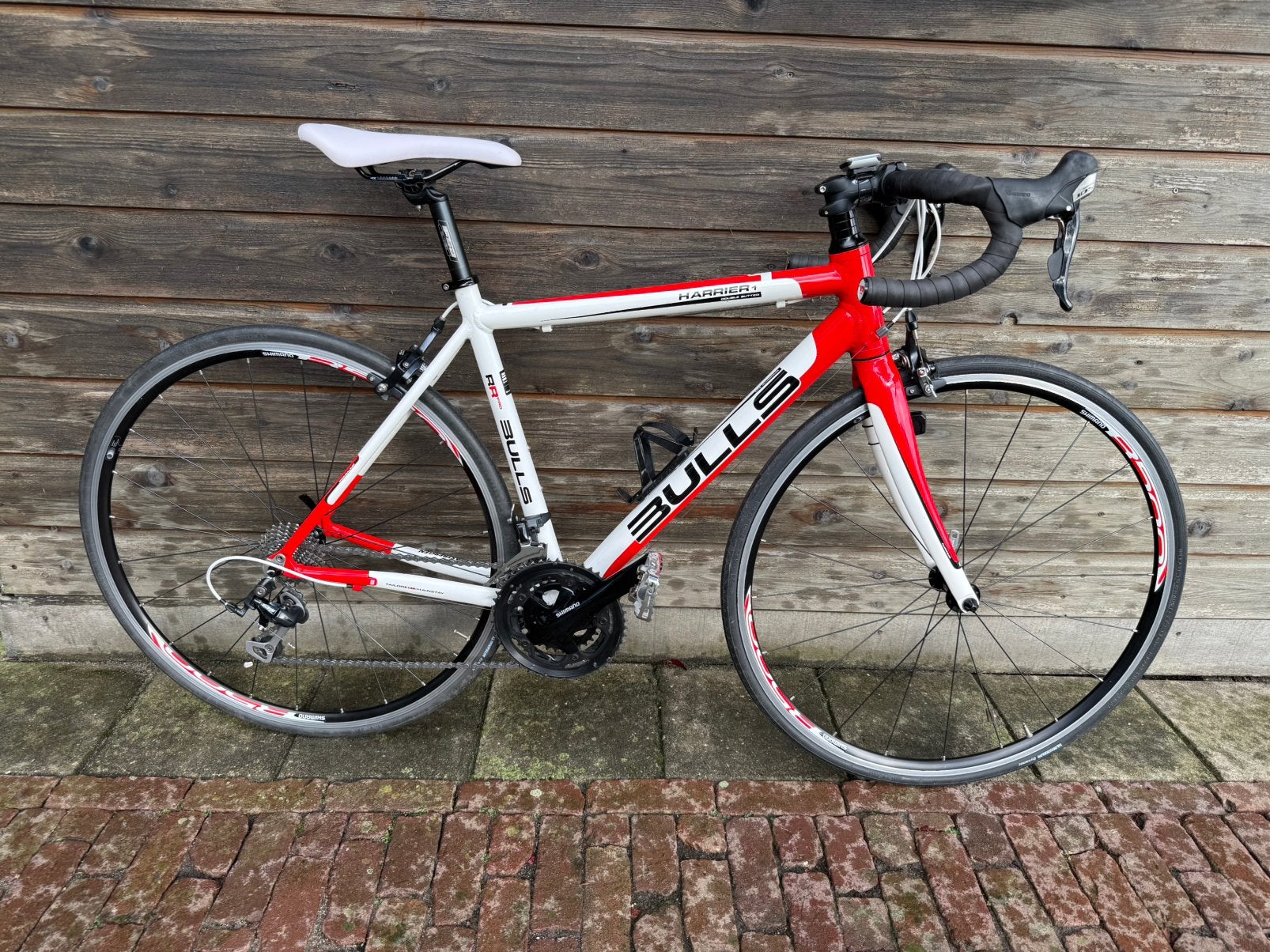 Bulls racefiets maat 51 dames Shimano 105 wielrenfiets, Fietsen en Brommers, 28 inch, Velgrem, Aluminium, 49 tot 53 cm