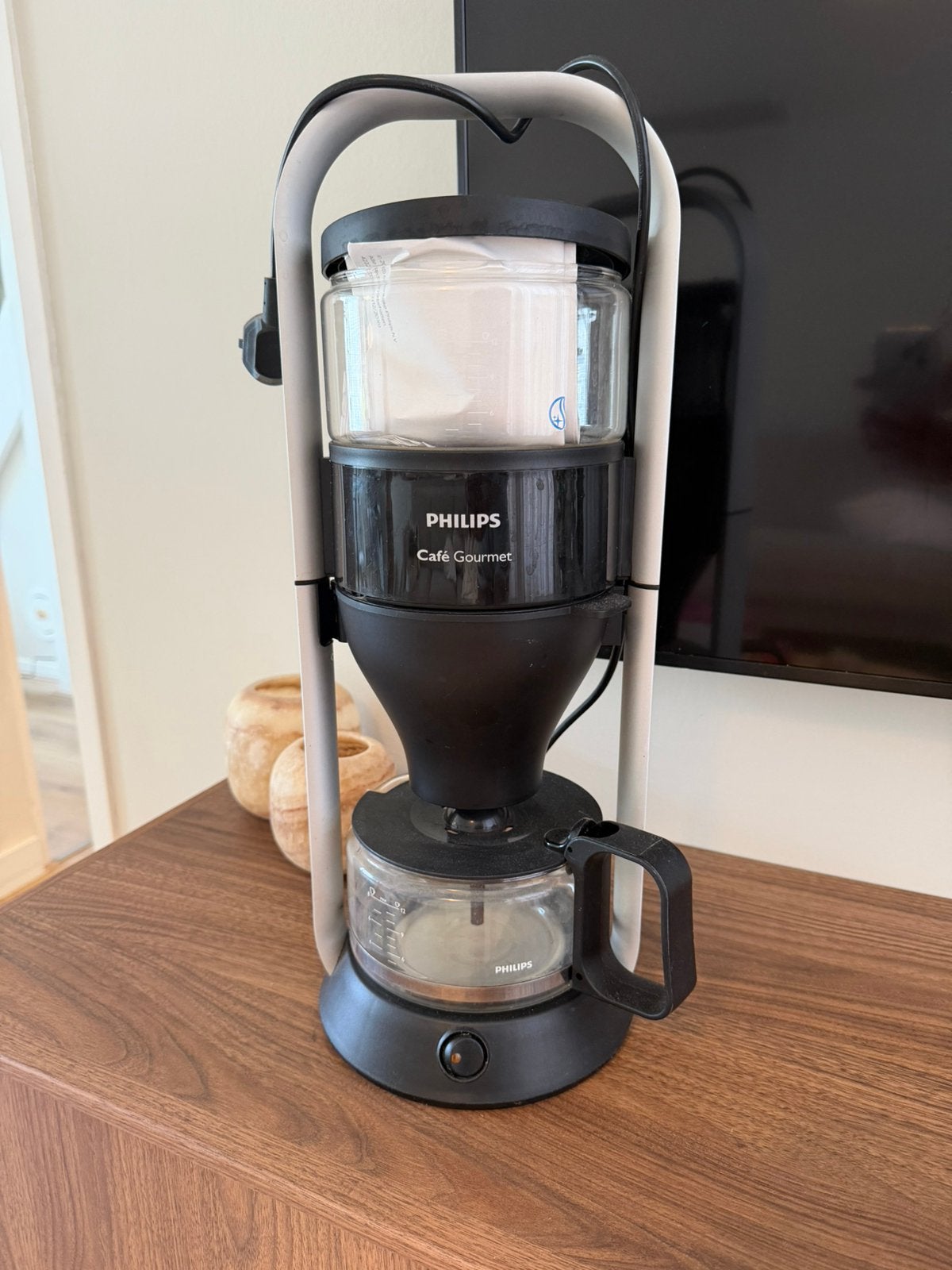 Philips cafe gourmet koffiezetapparaat, Witgoed en Apparatuur, Koffiezetapparaten, 10 kopjes of meer, Ophalen of Verzenden, Zo goed als nieuw