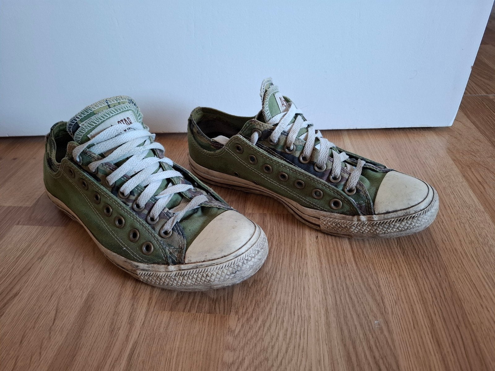 Bijna vintage Converse All Star sneakers. Groen. Maat 43., Ophalen of Verzenden, Sneakers of Gympen, Converse All Star, Gedragen