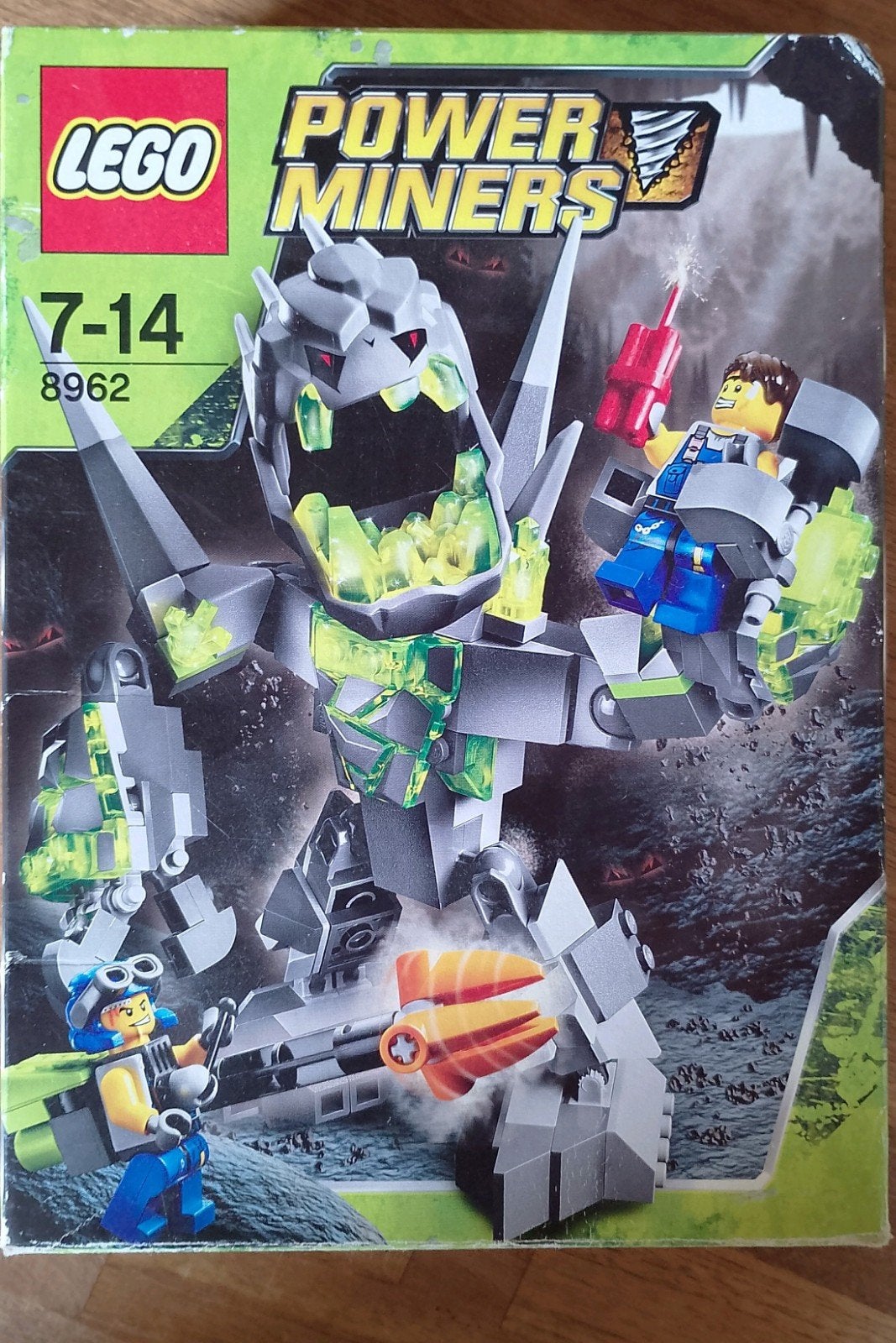 LEGO Power Miners 8962: Kristal Koning compleet met doos, Ophalen of Verzenden, Gebruikt, Overige merken