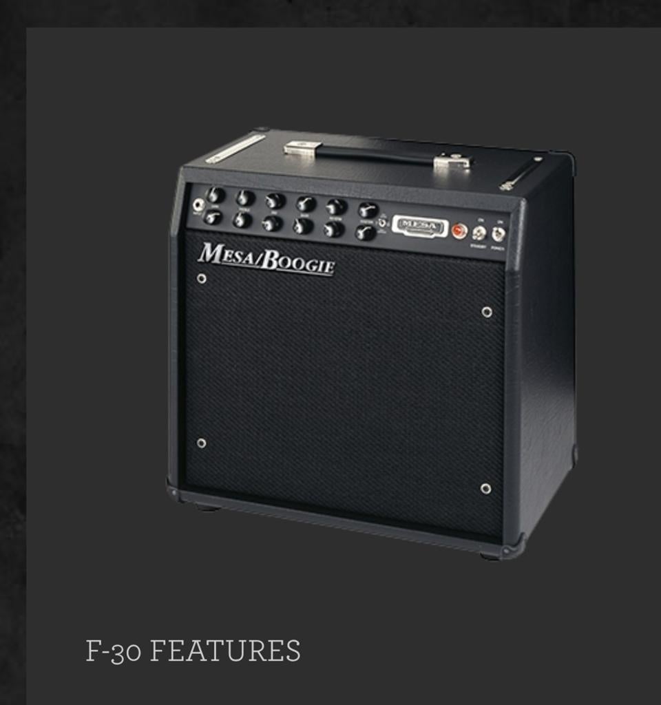 Mesa Boogie F-30 Gitaar Combo Versterker -Perfecte Staat!, Ophalen of Verzenden, Zo goed als nieuw, Gitaar, Minder dan 50 watt