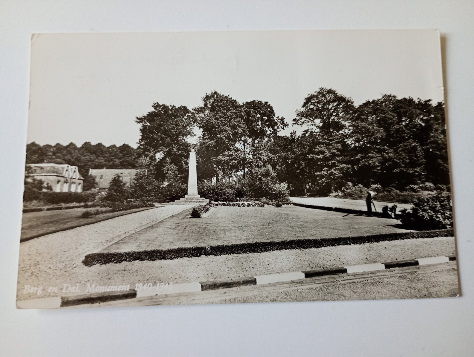 Berg en Dal bij Nijmegen Monument 1959, Ophalen of Verzenden, 1940 tot 1960, Gelopen, Gelderland