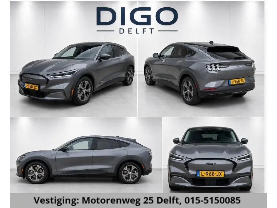 Ford Mustang Mach-E RWD 75 kWh SOH ACCU 93.5 %. € 21.800,0, Automaat, Stof, Gebruikt, 750 kg
