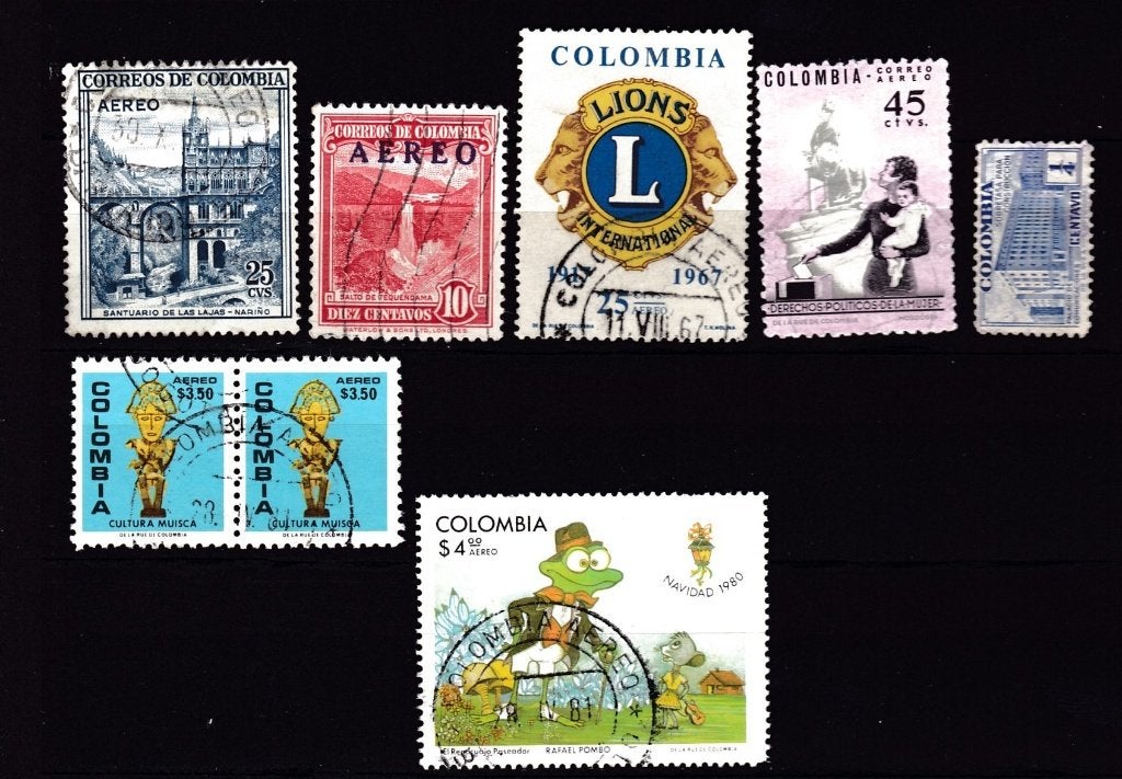 8577) Colombia ca 8x, Ophalen of Verzenden, Zuid-Amerika