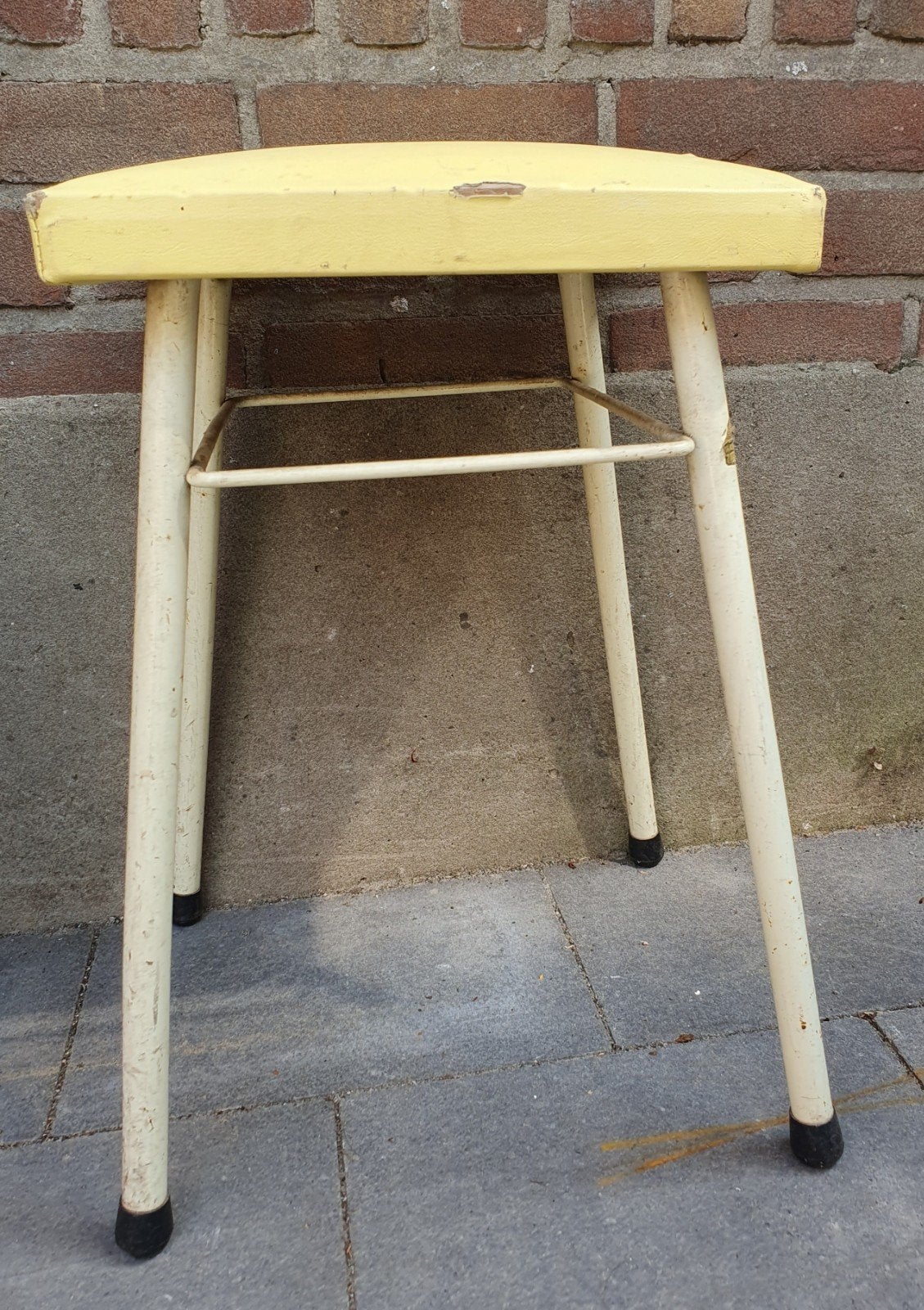 Vintage krukje van Brabantia, Huis en Inrichting, Krukjes, Ophalen, Gebruikt, Hout