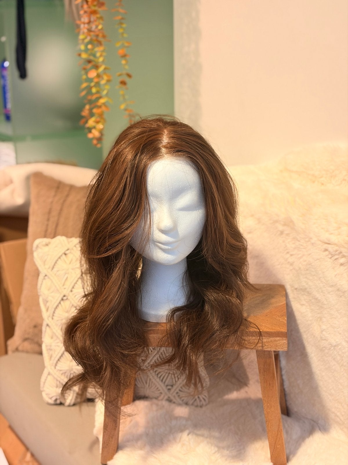 Tweedehands of nieuwe haarwerken en pruiken, Ophalen of Verzenden, Gebruikt, Pruik of Haarverlenging