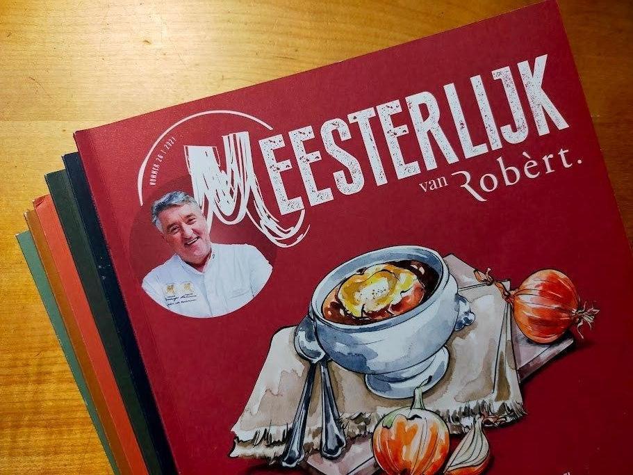 6x "Meesterlijk van Robèrt" - afl. 21 t/m 26 (2020 - 2021), Boeken, Kookboeken, Ophalen of Verzenden, Zo goed als nieuw