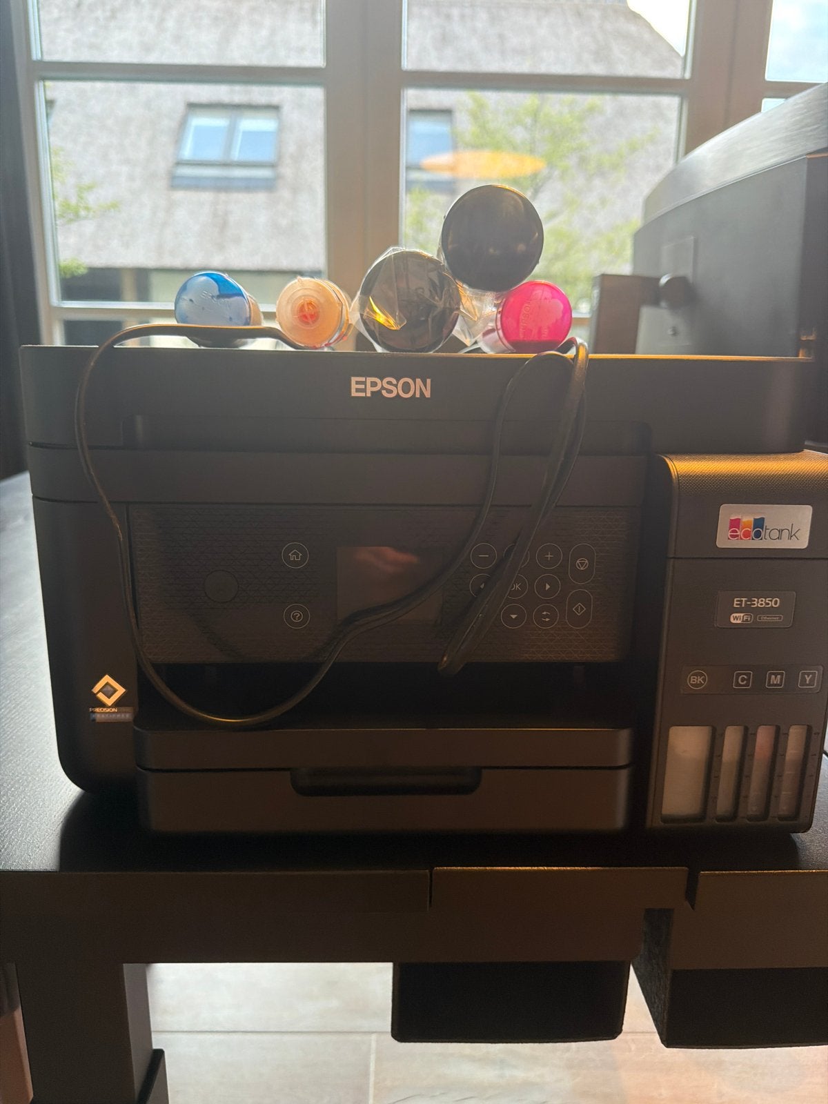 Epson EcoTank ET-3850 All-in-One Printer met extra inkt, Ophalen, Inkjetprinter, All-in-one, Kleur printen