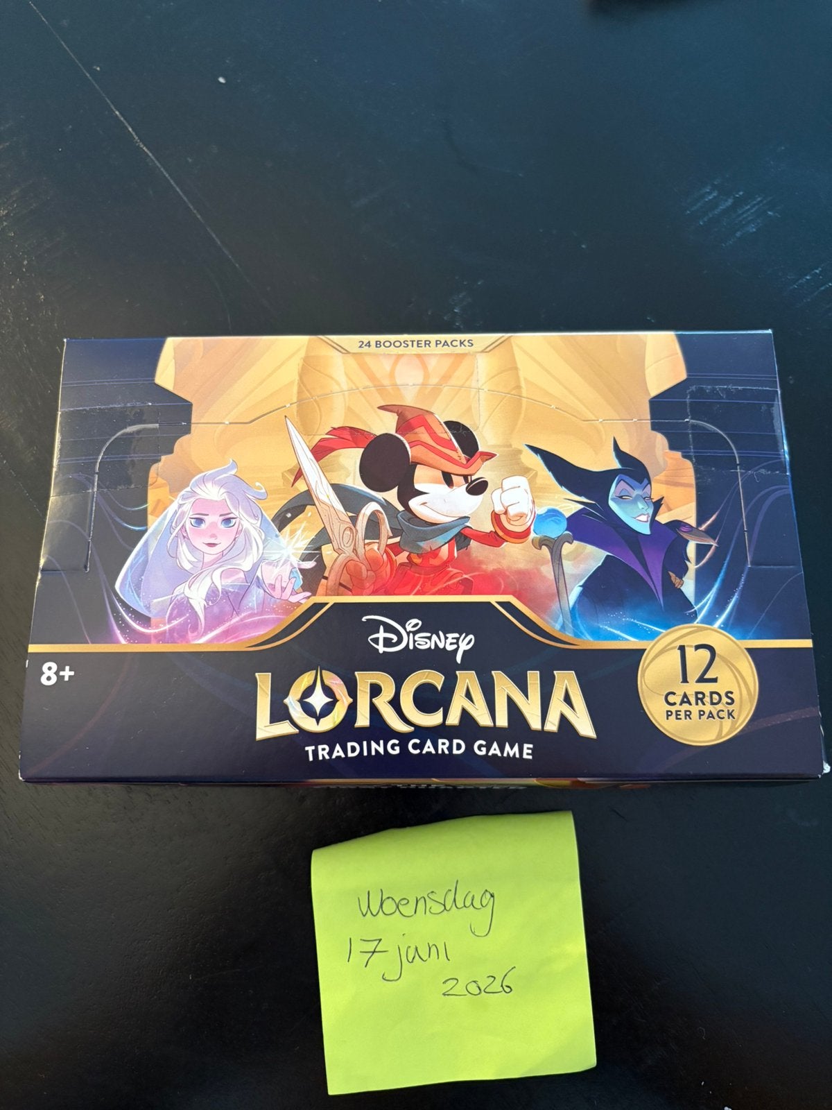 Lorcana First Chapter boosterbox, Ophalen, Zo goed als nieuw, Boosterbox
