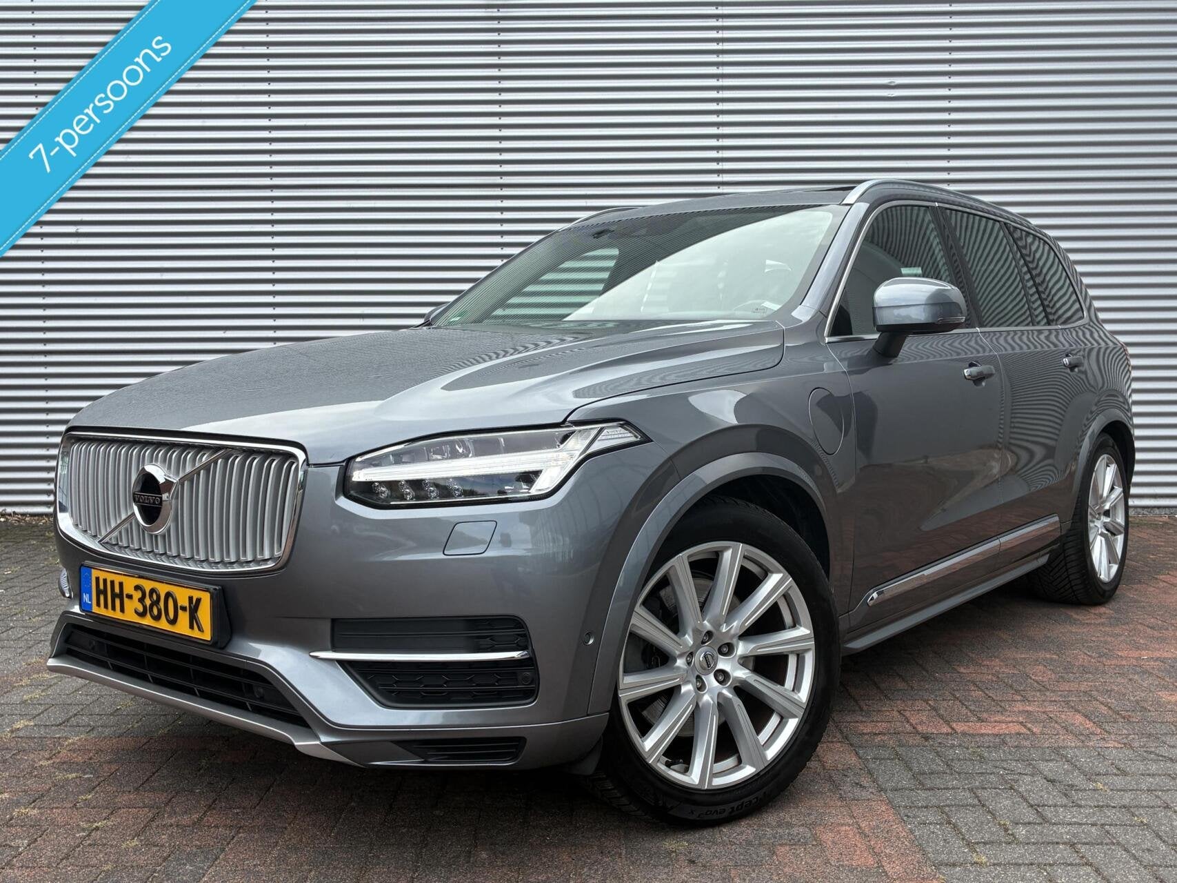 Volvo XC90 2.0 T8 Twin Engine AWD Autom 7 Persoons Leer Pano, Dealer onderhouden, Gebruikt, 320 pk, 7 stoelen