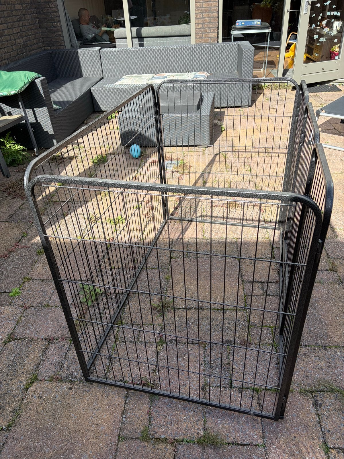 Puppyren met deurtje, Ophalen, Gebruikt