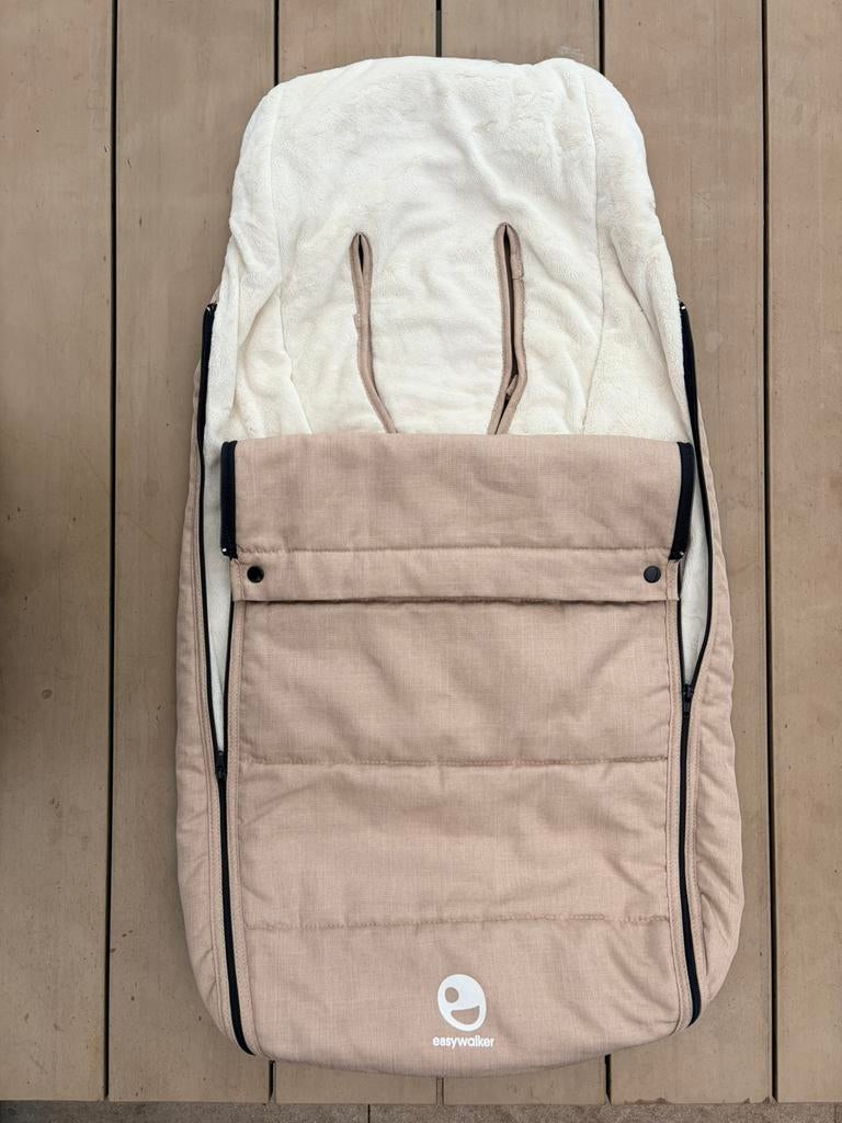 Easywalker - universele voetenzak - beige, Kinderen en Baby's, Buggy's, Ophalen of Verzenden, Zo goed als nieuw, Voetenzak