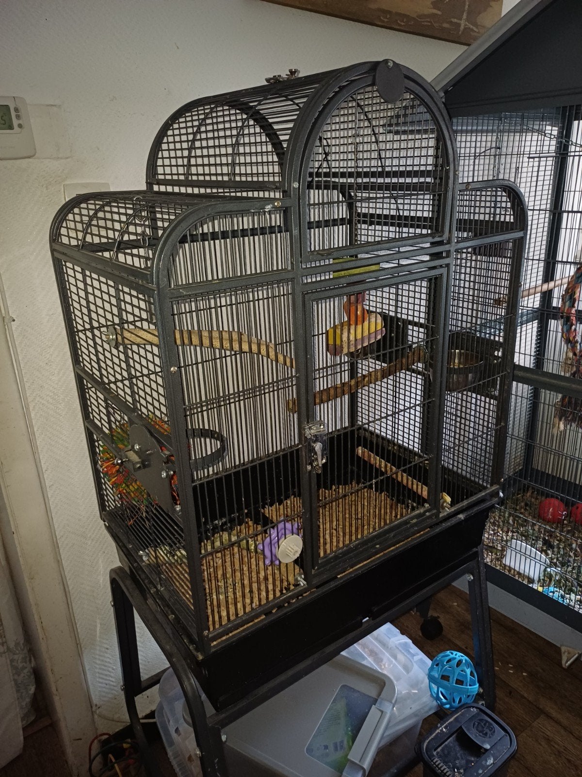 vogelkooi, Dieren en Toebehoren, Ophalen, Gebruikt, Metaal, Vogelkooi