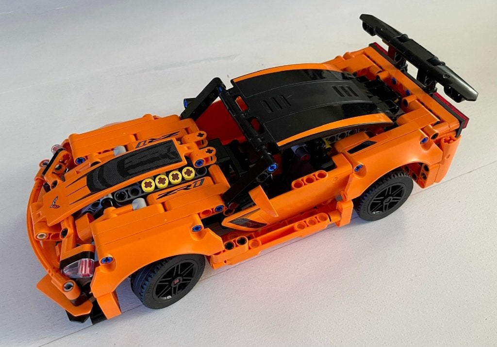 LEGO Technic 42093 - Chevrolet Corvette ZR1, Lego, Inclusief instructies, Ophalen of Verzenden, Zo goed als nieuw