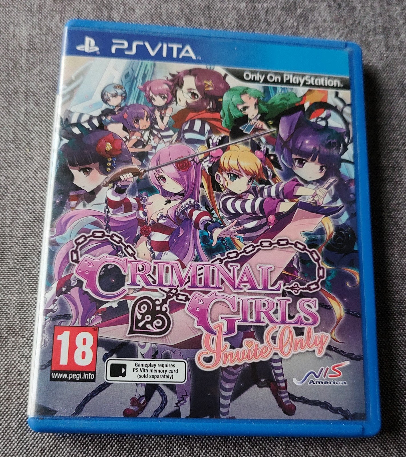 Criminal Girls Invite Only PSVITA, Vanaf 18 jaar, 1 speler, Ophalen of Verzenden, Zo goed als nieuw