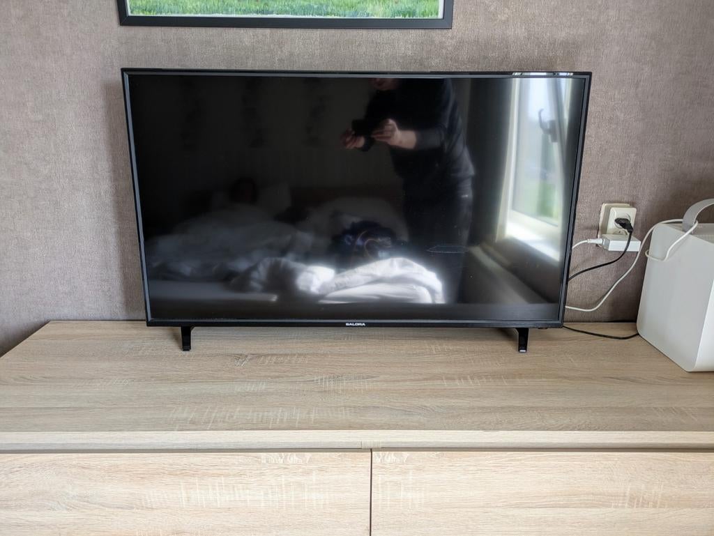 Salora 43 inch LED TV, LED, 50 Hz, Zo goed als nieuw, 100 cm of meer