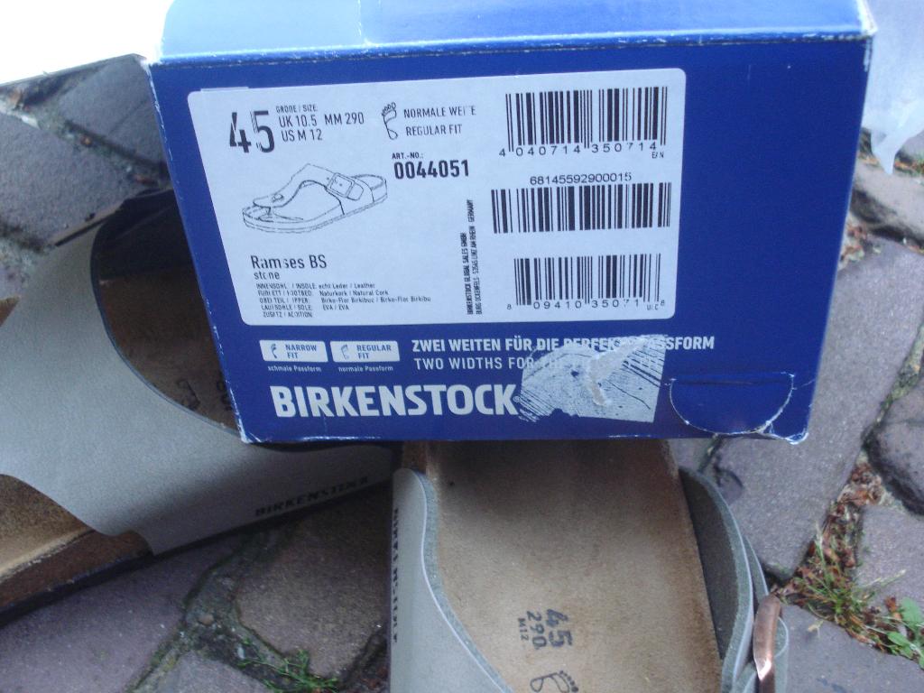 BIRKENSTOCK RAMSES KHAKI 45 NIEUW GRATIS VERZENDING PER POST, Slippers, Verzenden, Nieuw, Groen