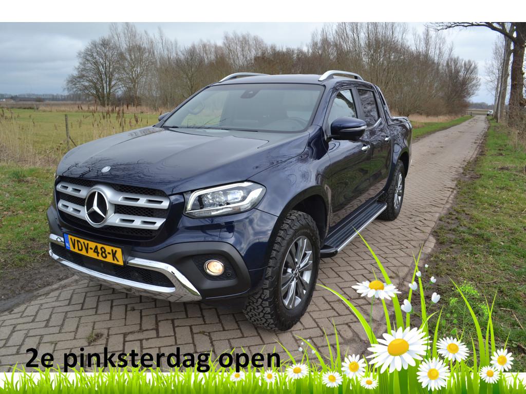 Mercedes-Benz X-Klasse 250 d 4-MATIC Pure (bj 2017), Auto's, Mercedes-Benz, Gebruikt, Blauw, Leder, Bedrijf