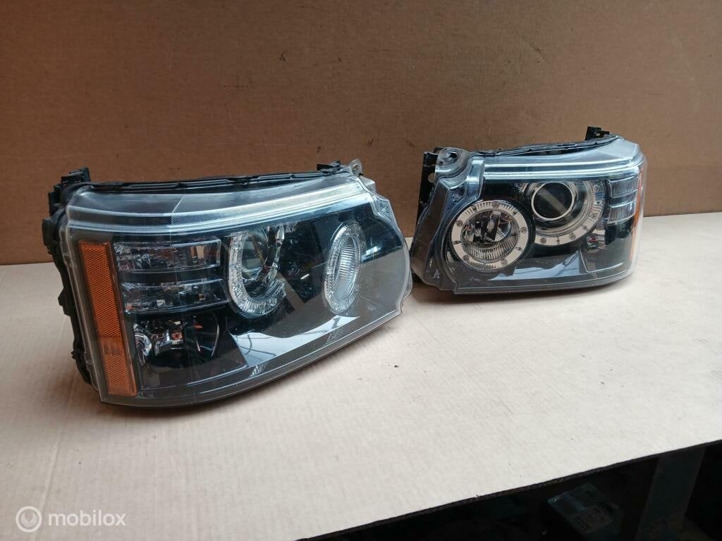 Koplampen Range Rover Sport L320 Koplamp Xenon, Land Rover, Ophalen of Verzenden, Gebruikt, Land Rover