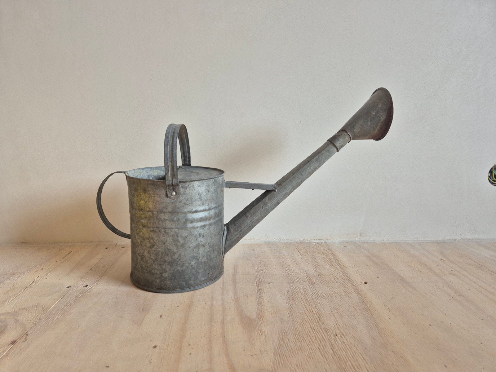 Zinken gieter., Tuin en Terras, Gieters, Ophalen of Verzenden, Gebruikt, Metaal