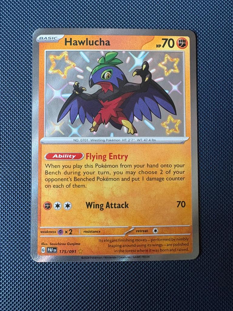 Hawlucha - PAF 175/091, Ophalen of Verzenden, Zo goed als nieuw