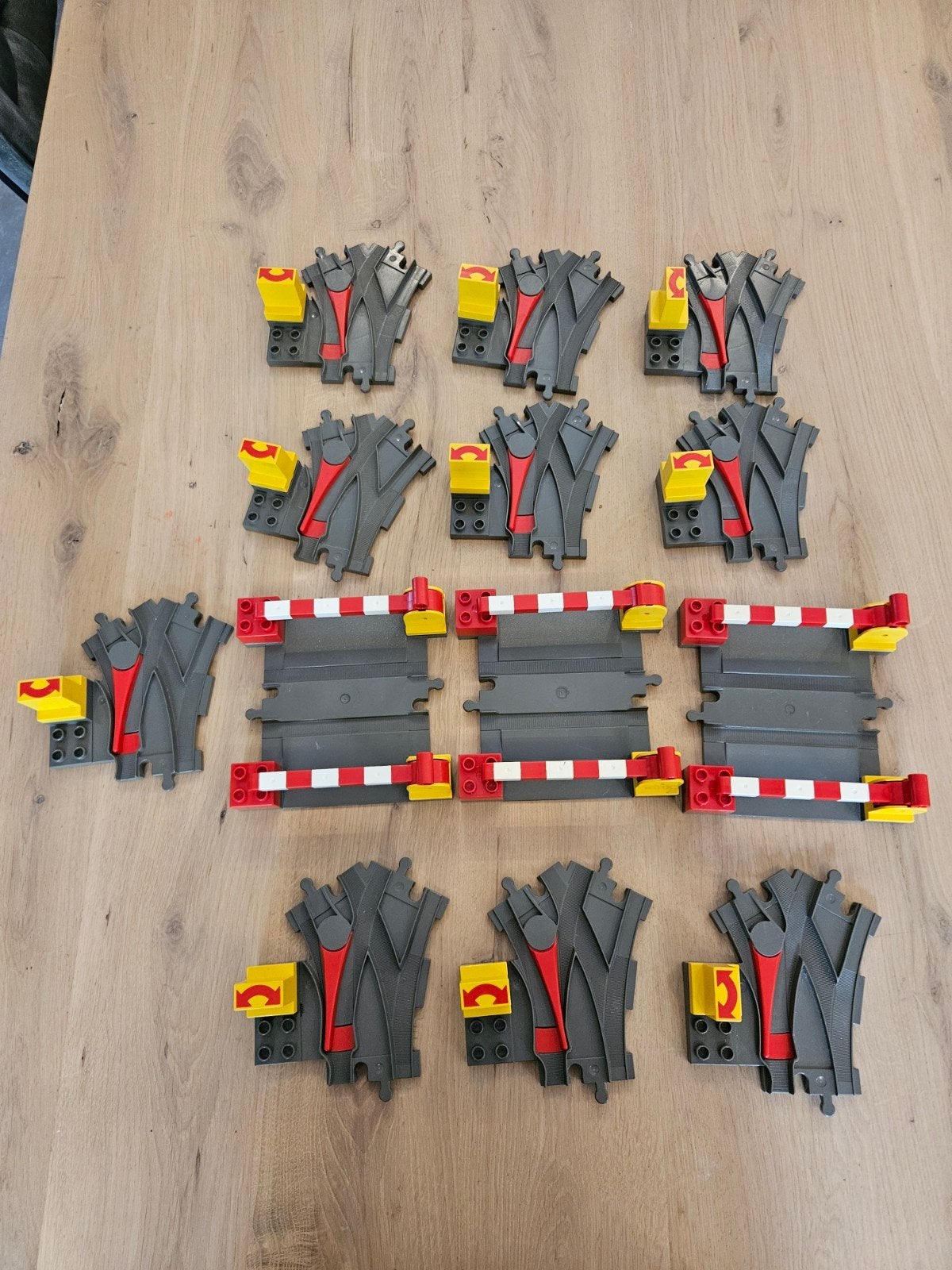 Duplo rails wissels en overweg met slagbomen, Ophalen of Verzenden, Zo goed als nieuw, Duplo