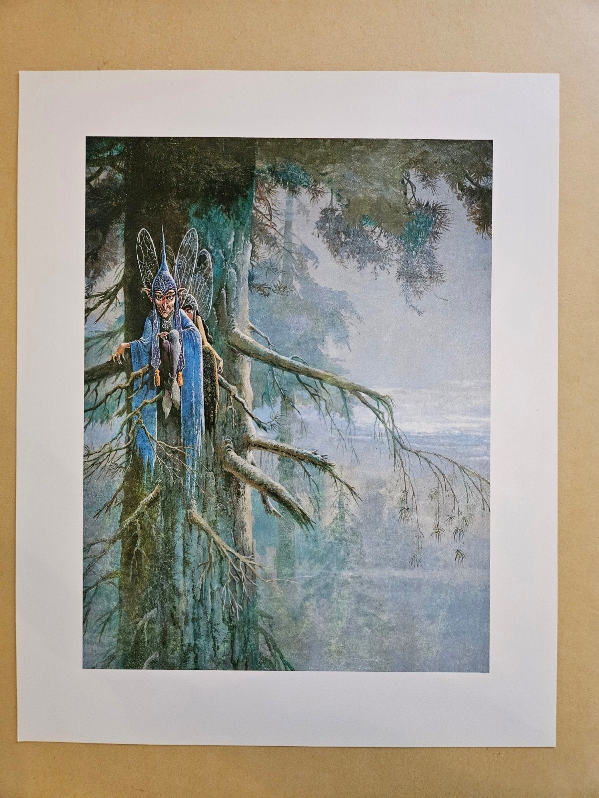 Piet Wijn poster - Sprookjesachtige Illustratie, Ophalen of Verzenden, Zo goed als nieuw