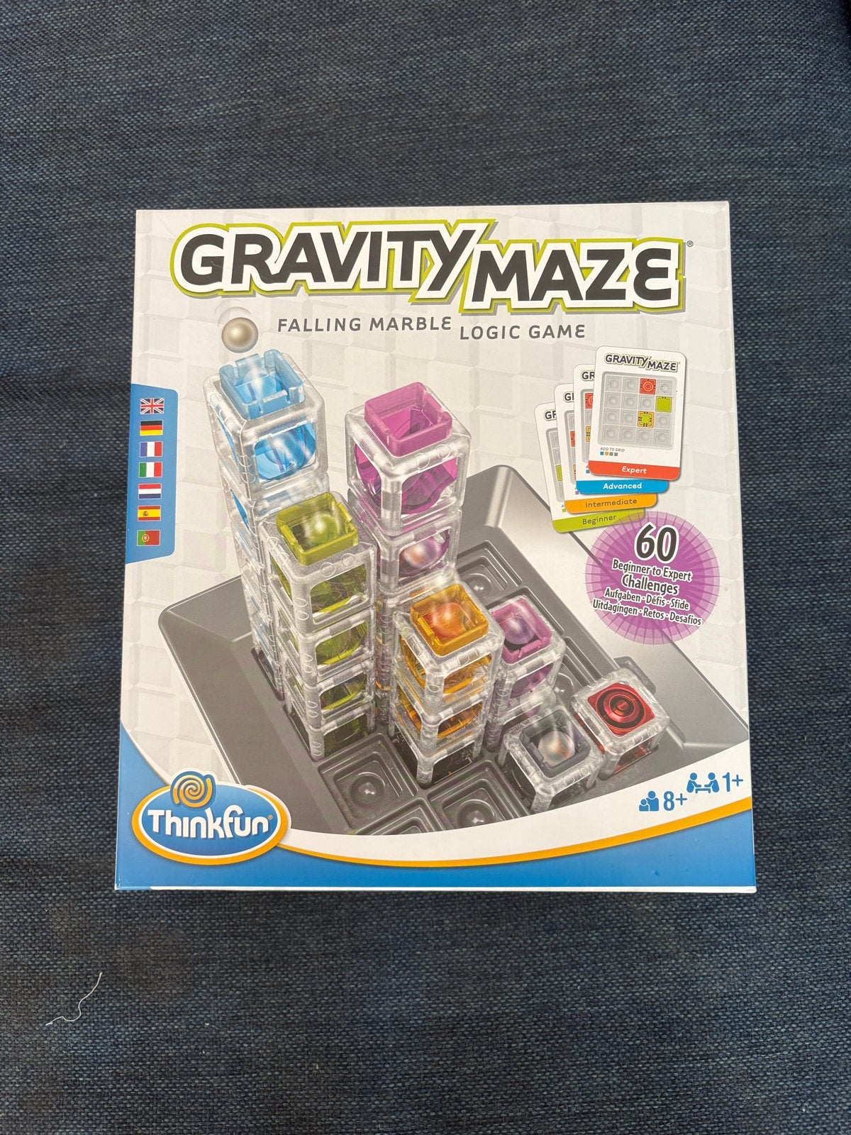 Gravity Maze - Falling Marble Logic Game (ThinkFun), Een of twee spelers, Ophalen of Verzenden, Zo goed als nieuw