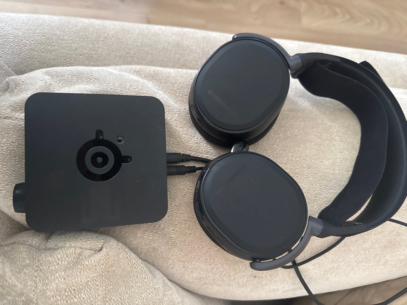 SteelSeries wireless  Arctis Pro Gaming Headset met GameDAC, Audio, Tv en Foto, Koptelefoons, Zo goed als nieuw, Gaming, Steelseries