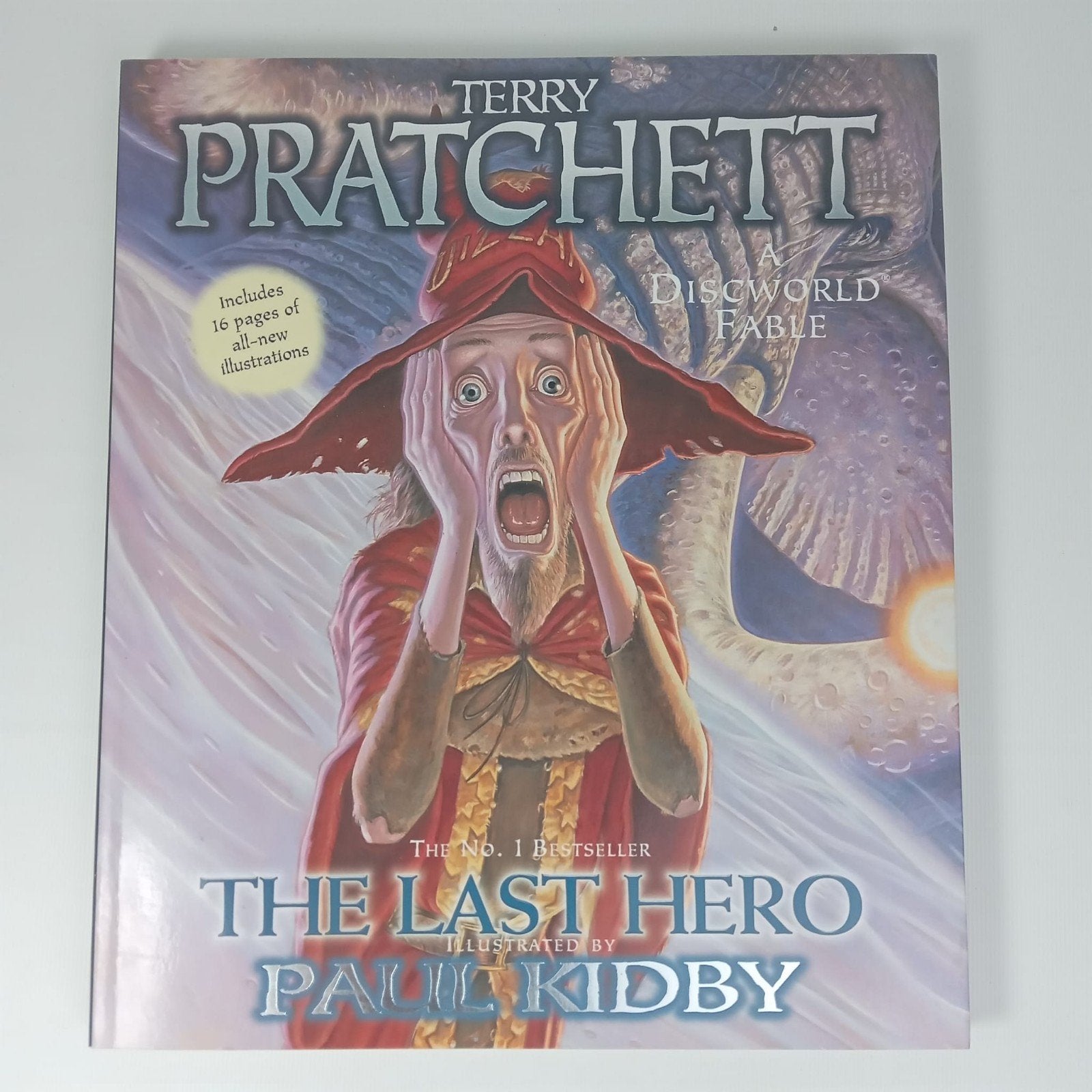 The Last Hero - Terry Pratchett Discworld Fable, Boeken, Fantasy, Gelezen, Ophalen of Verzenden