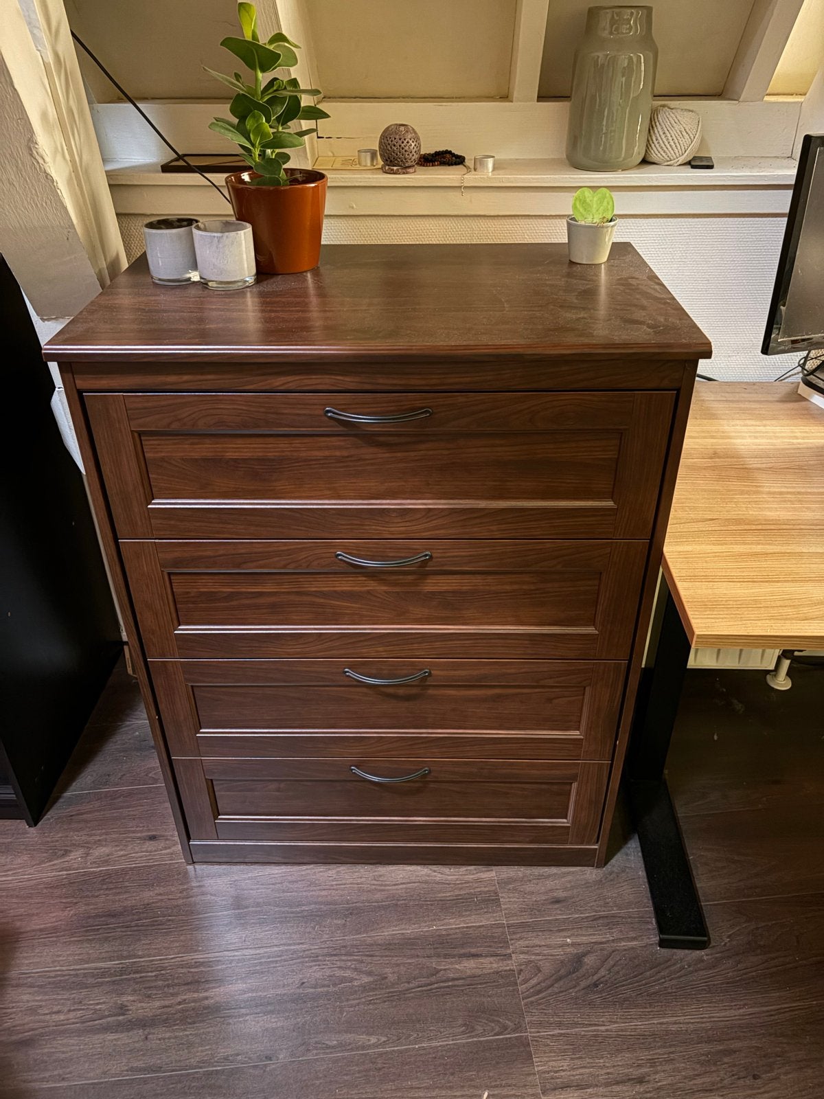 IKEA Songesand Ladekast met 4 lades - Zo goed als nieuw, Huis en Inrichting, Kasten | Ladekasten, 100 tot 150 cm, Zo goed als nieuw