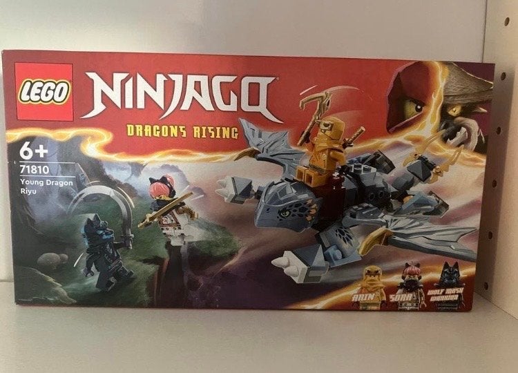 LEGO Ninjago 71810 Young Dragon Riyu, Lego, Ophalen of Verzenden, Zo goed als nieuw, Compleet