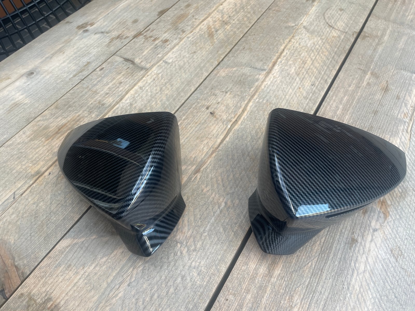 Carbon Spiegelkappen voor seat ibiza arona leon, Auto-onderdelen, Ophalen of Verzenden, Nieuw, Seat